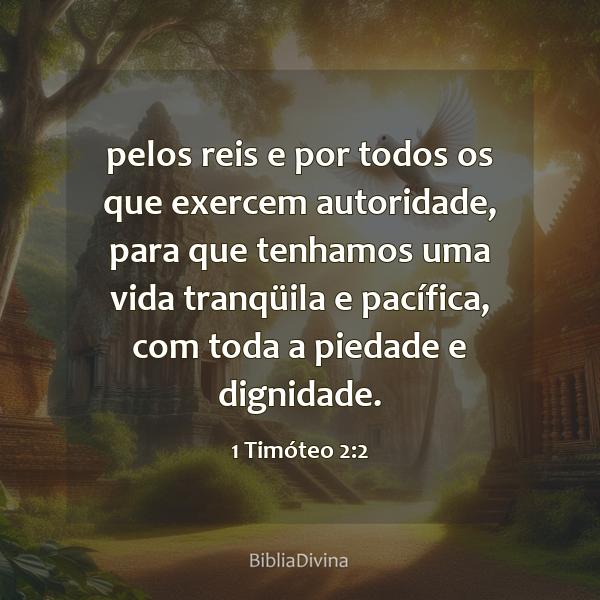 1 Timóteo 2:2