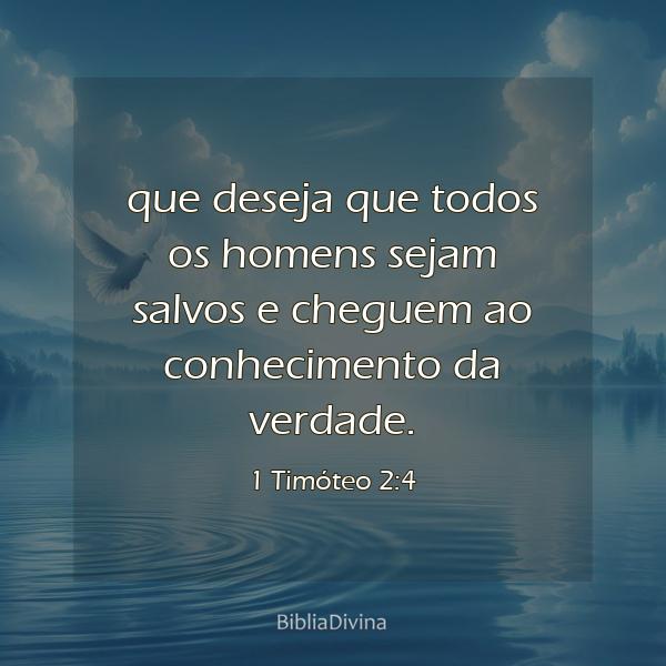 1 Timóteo 2:4