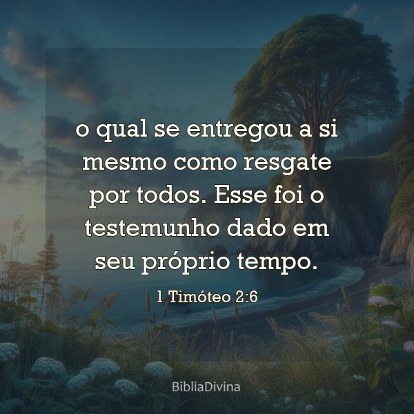 1 Timóteo 2:6