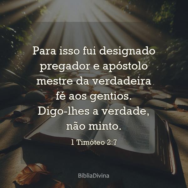 1 Timóteo 2:7