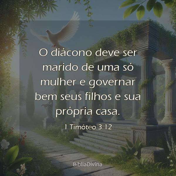 1 Timóteo 3:12