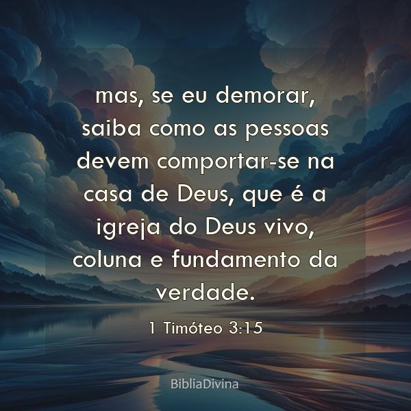 1 Timóteo 3:15