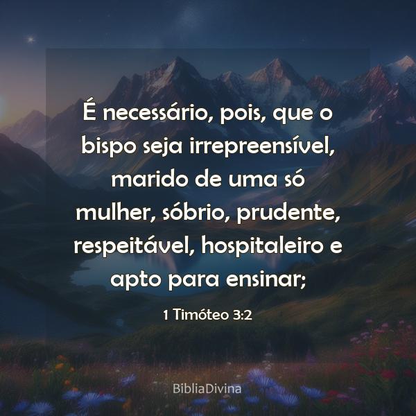 1 Timóteo 3:2