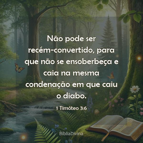 1 Timóteo 3:6