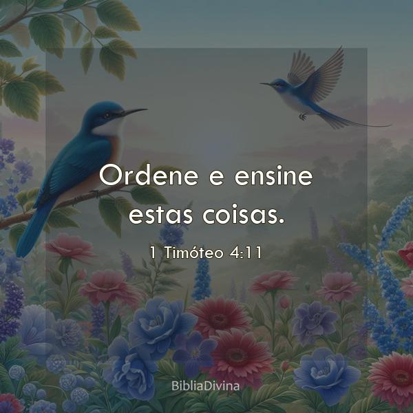 1 Timóteo 4:11