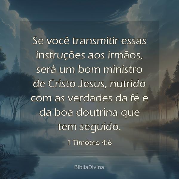 1 Timóteo 4:6