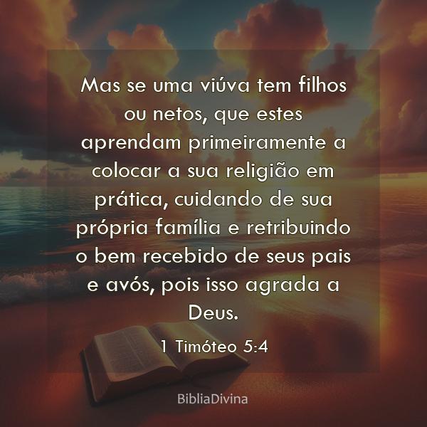 1 Timóteo 5:4