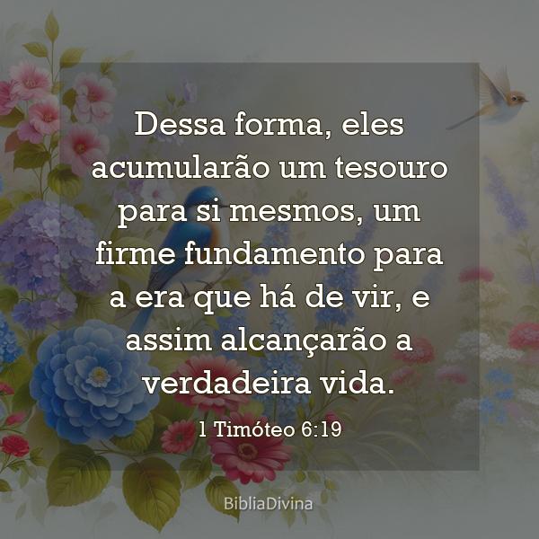 1 Timóteo 6:19