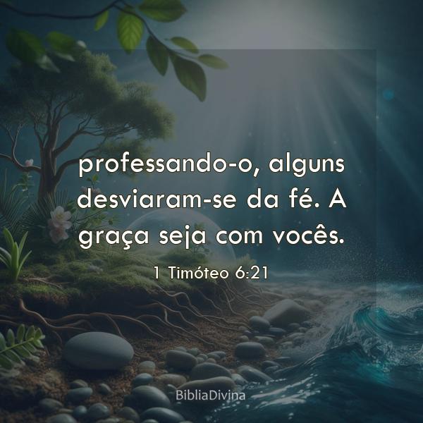 1 Timóteo 6:21