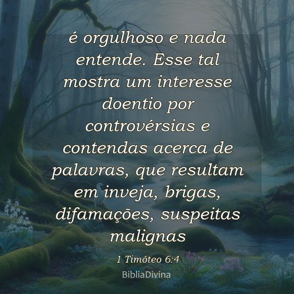 1 Timóteo 6:4