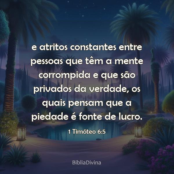 1 Timóteo 6:5