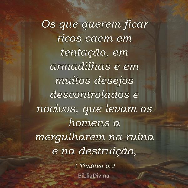 1 Timóteo 6:9