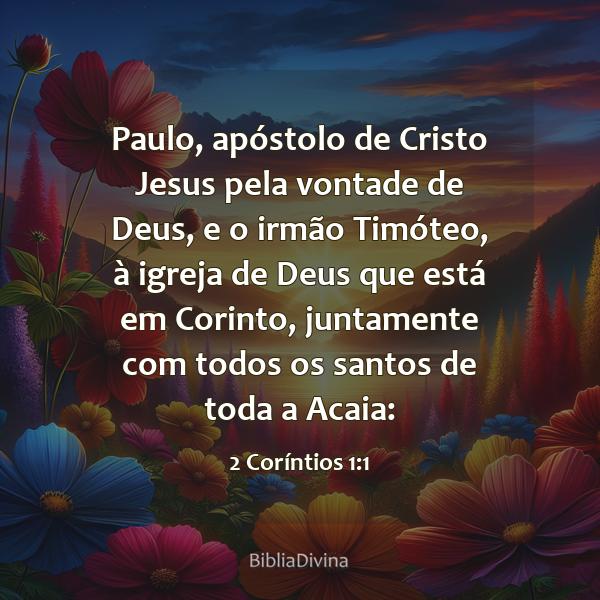 2 Coríntios 1:1