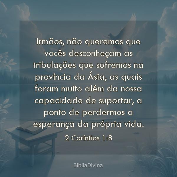 2 Coríntios 1:8