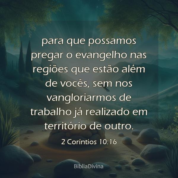 2 Coríntios 10:16