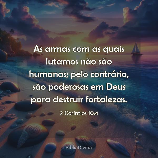 2 Coríntios 10:4