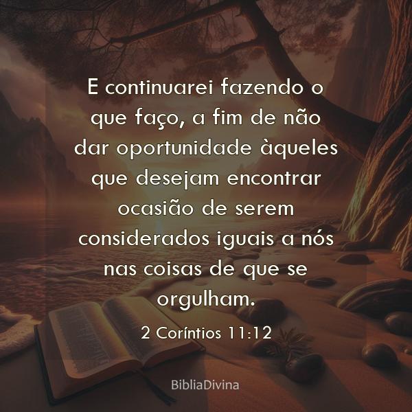 2 Coríntios 11:12