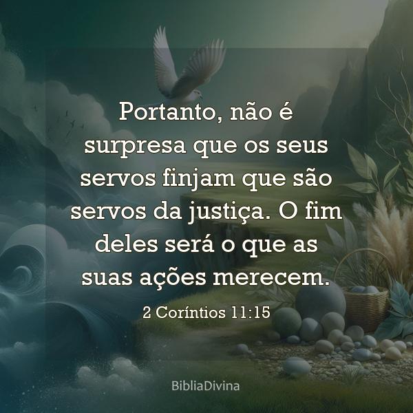 2 Coríntios 11:15