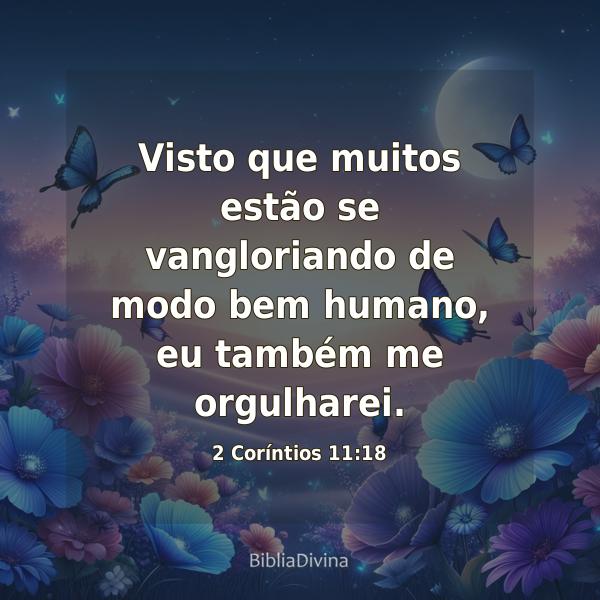 2 Coríntios 11:18