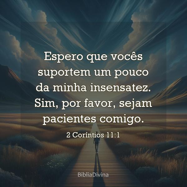 2 Coríntios 11:1