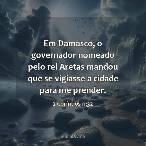 2 Coríntios 11:32