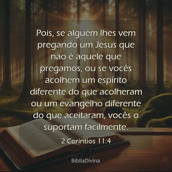 2 Coríntios 11:4