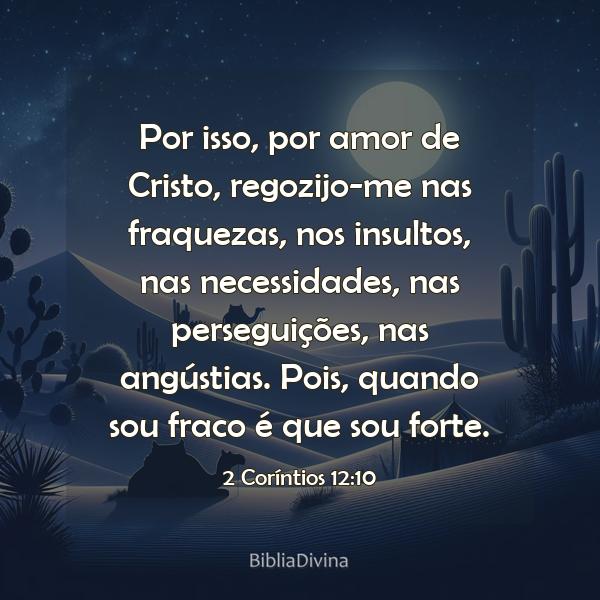 2 Coríntios 12:10