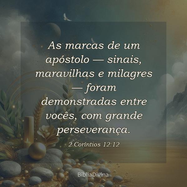 2 Coríntios 12:12