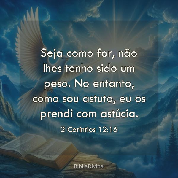 2 Coríntios 12:16