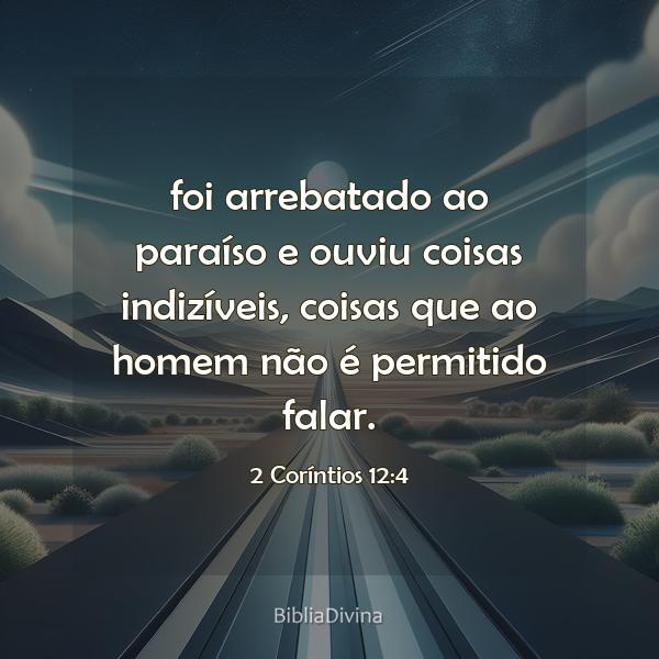 2 Coríntios 12:4