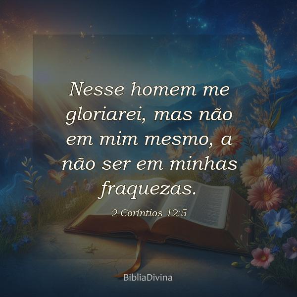 2 Coríntios 12:5