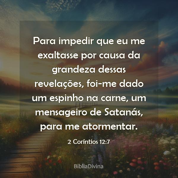 2 Coríntios 12:7