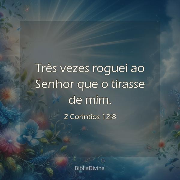 2 Coríntios 12:8