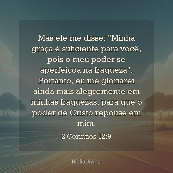 2 Coríntios 12:9