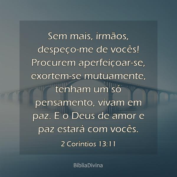 2 Coríntios 13:11