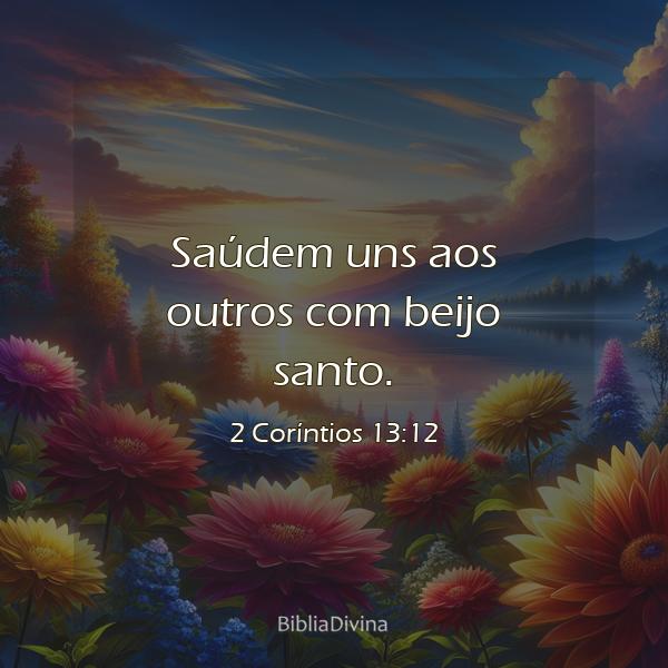 2 Coríntios 13:12