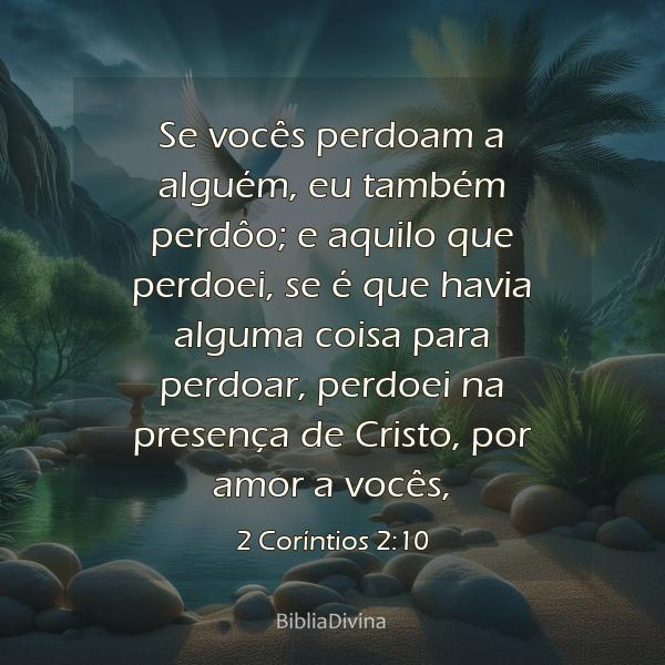 2 Coríntios 2:10