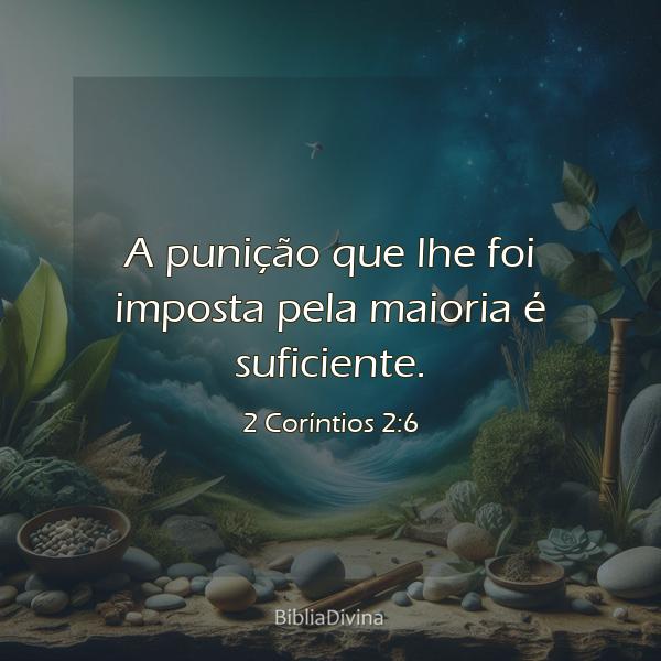 2 Coríntios 2:6