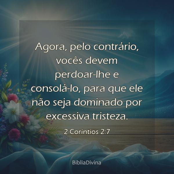 2 Coríntios 2:7