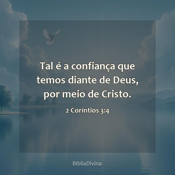 2 Coríntios 3:4