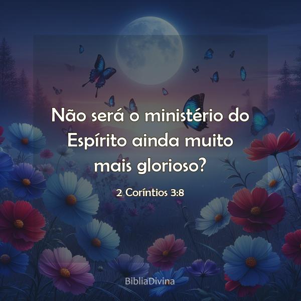 2 Coríntios 3:8