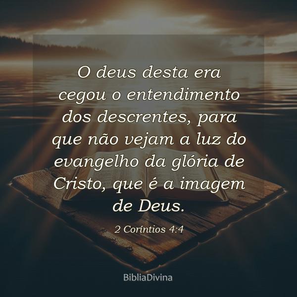 2 Coríntios 4:4