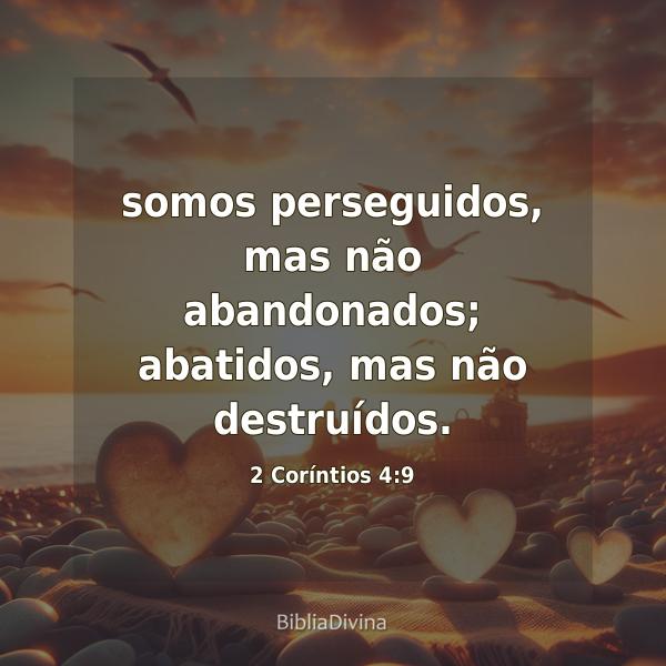 2 Coríntios 4:9