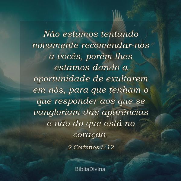 2 Coríntios 5:12