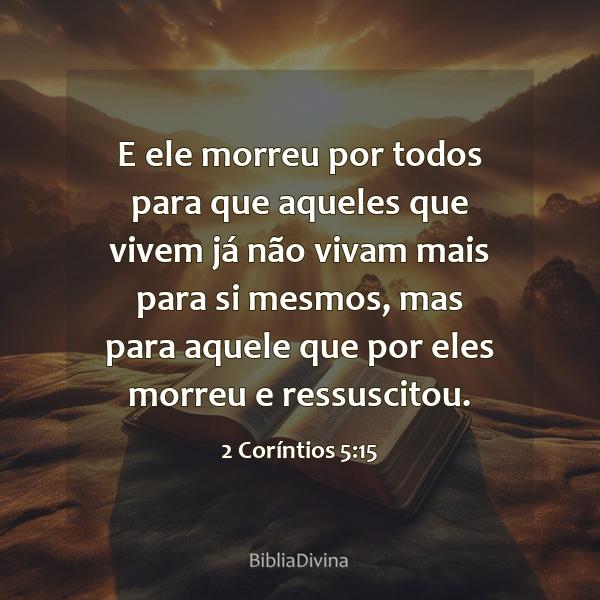 2 Coríntios 5:15