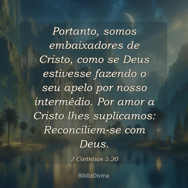 2 Coríntios 5:20