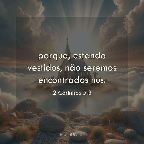 2 Coríntios 5:3