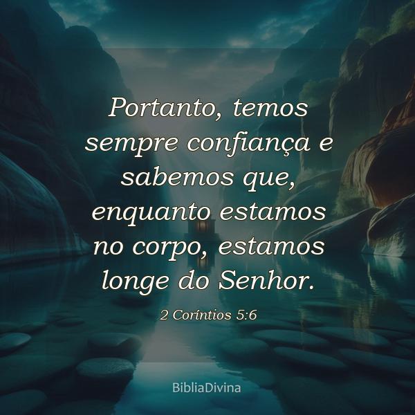 2 Coríntios 5:6