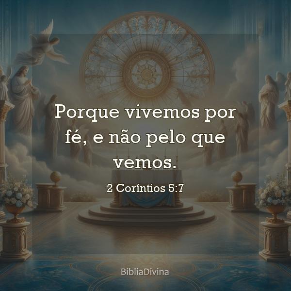 2 Coríntios 5:7