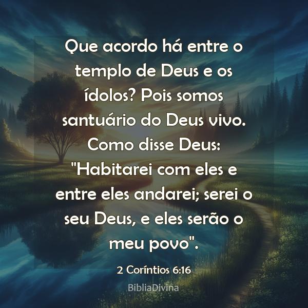 2 Coríntios 6:16